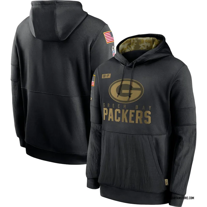 Green Bay Packers Salute to Service Hoodies, Sweatshirts, Uniforms ...