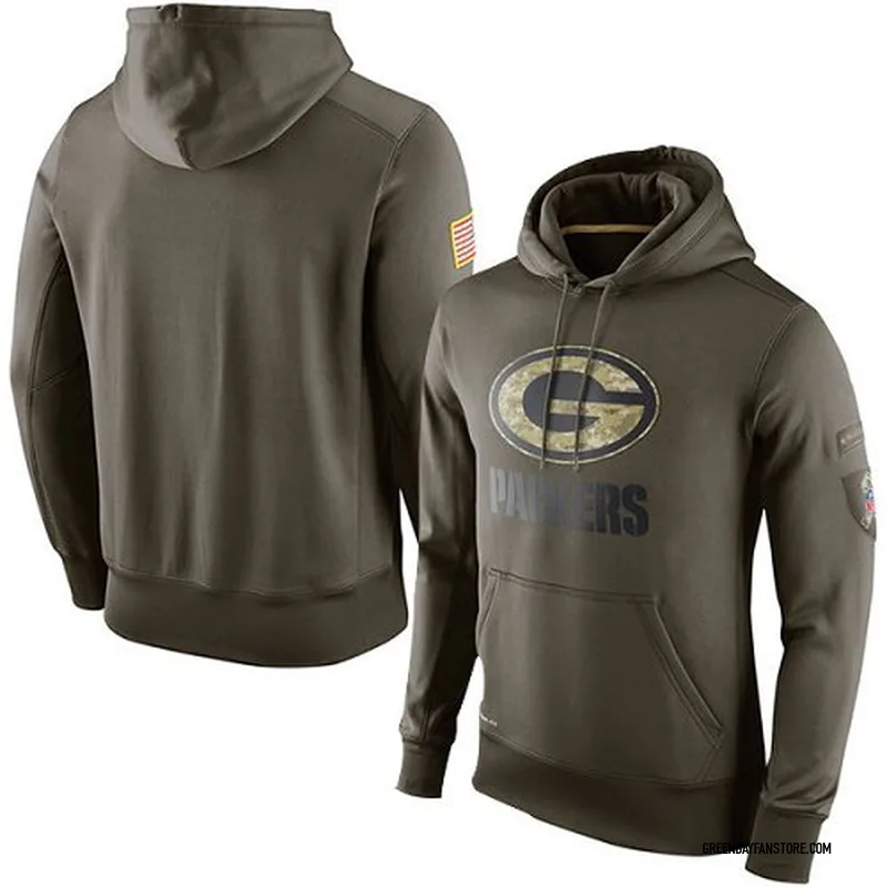 salute to service packers hoodie